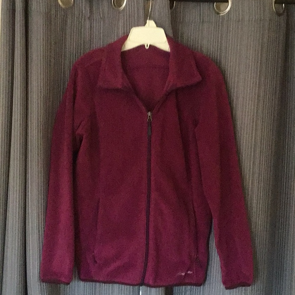 Eddie Bauer fleece jacket.